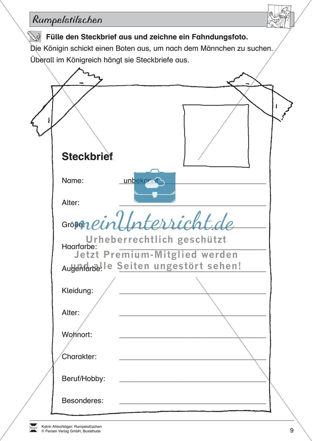 Märchen im Unterricht: