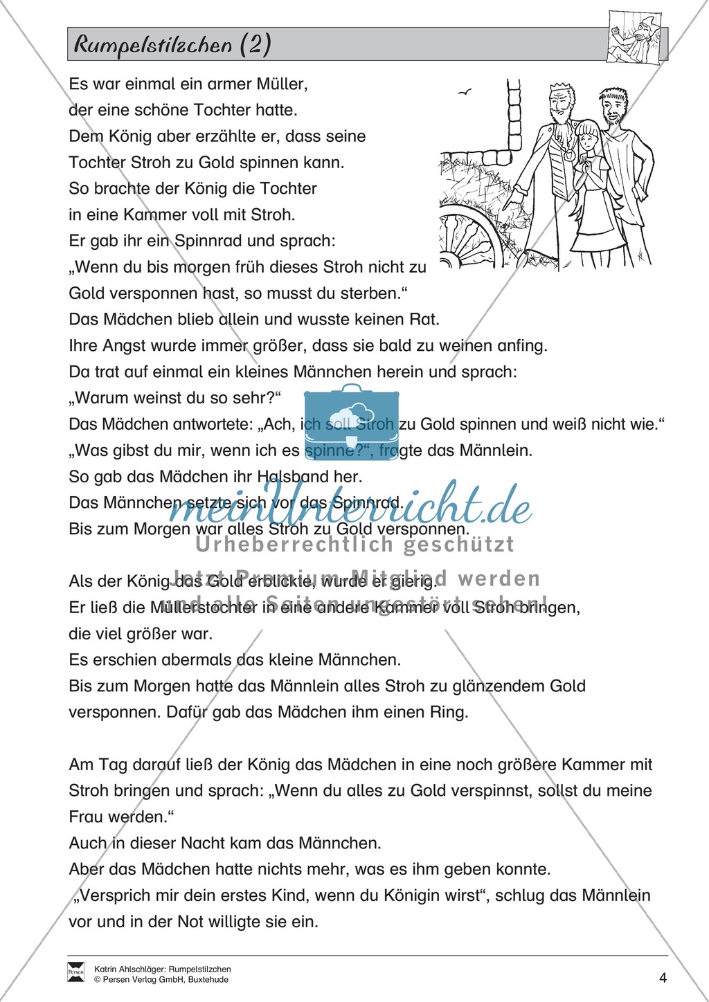 Märchen im Unterricht:
