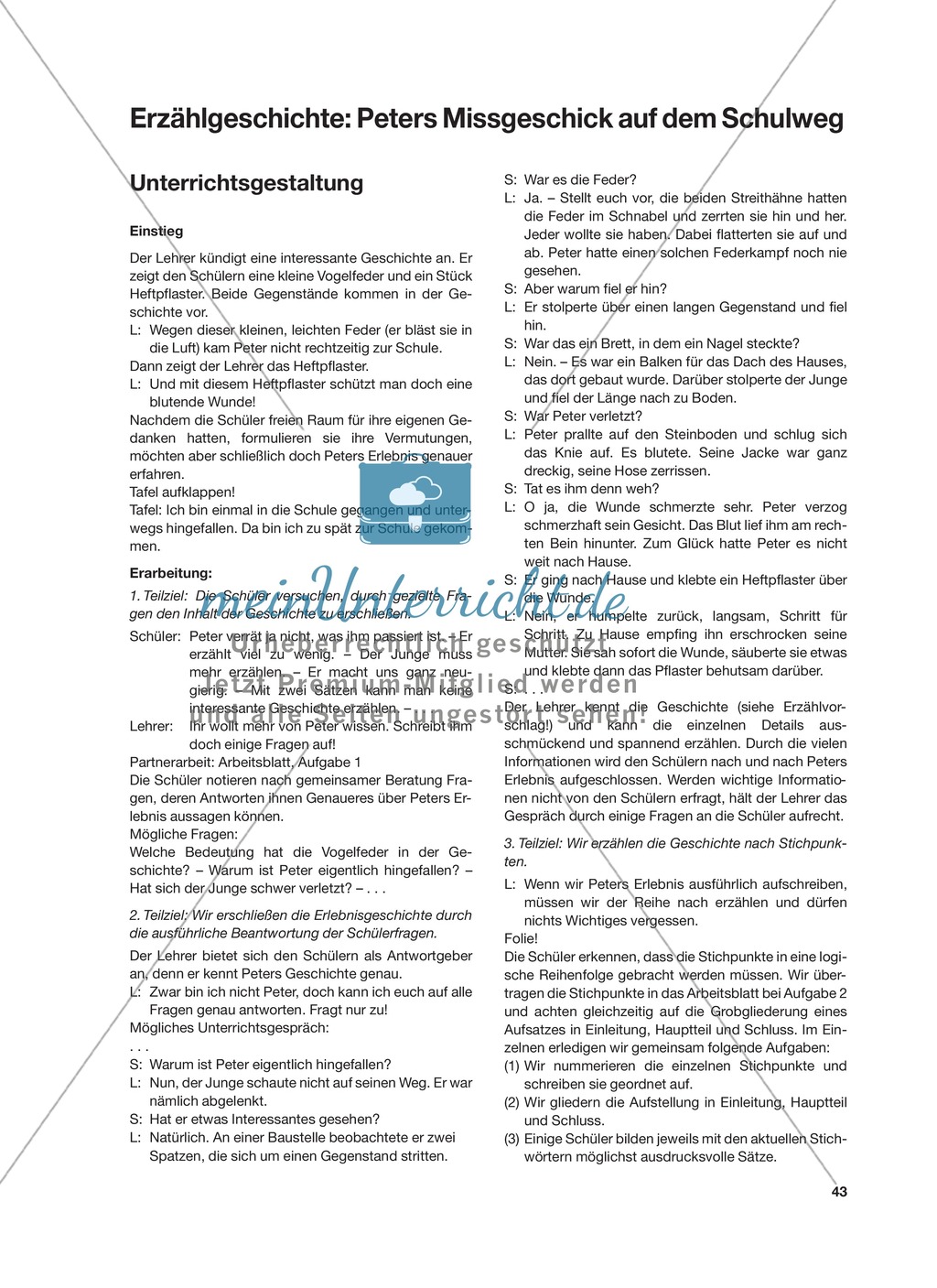 Erzählgeschichte