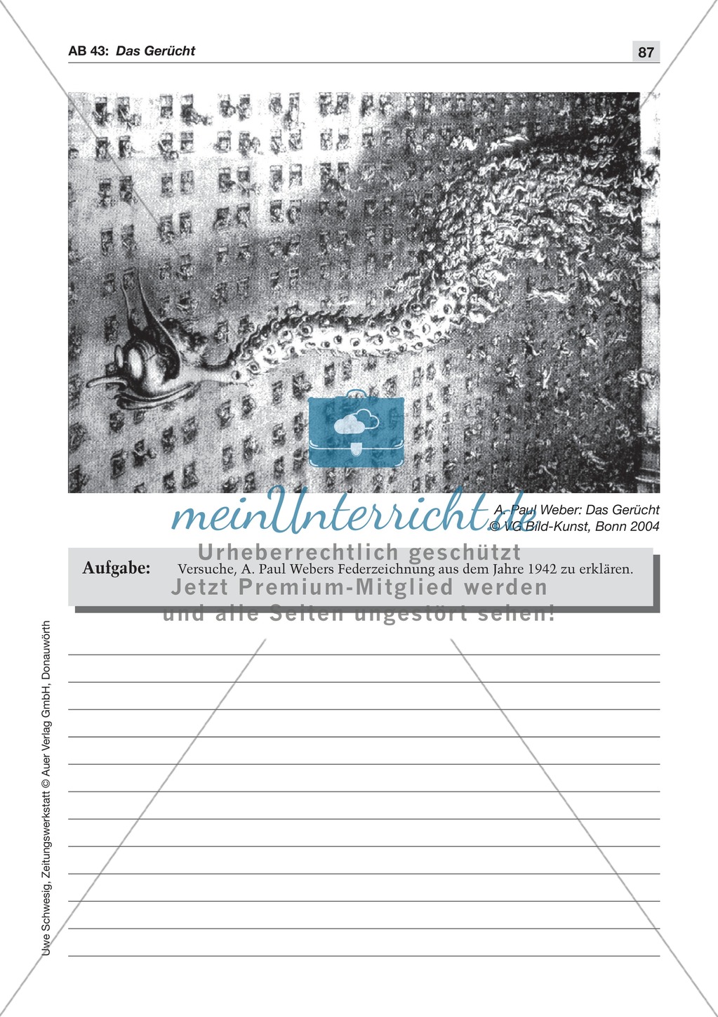 Gerüchte in der Zeitung: Lesetexte mit Aufgaben Preview 3