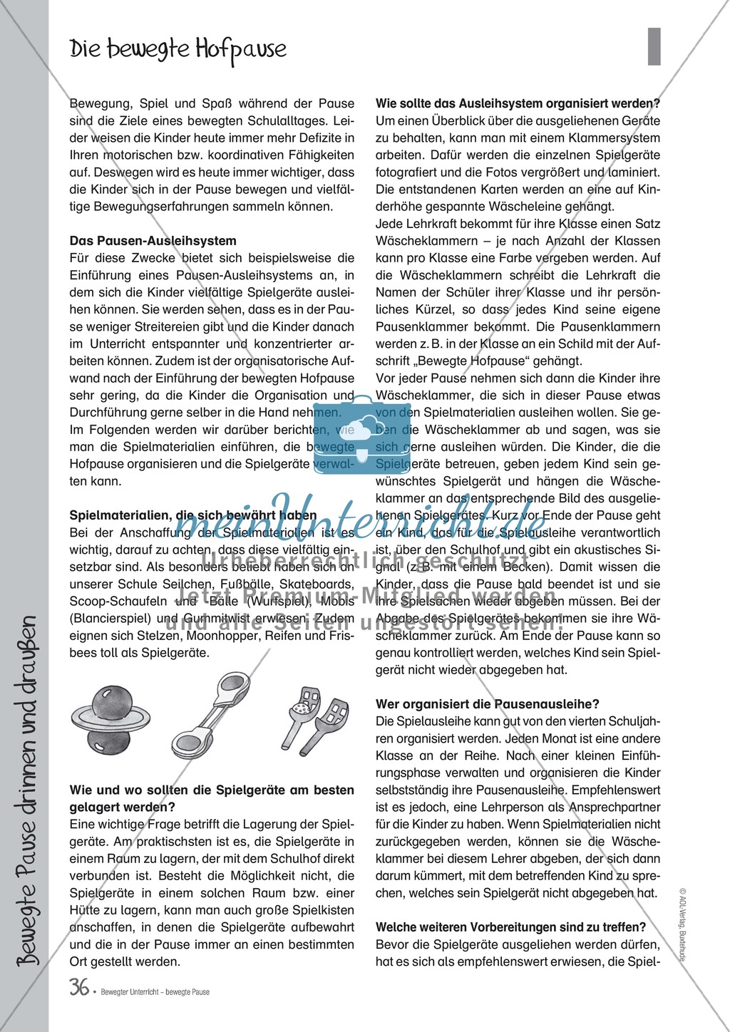Übungen und Spiele für eine bewegte Grundschule: Material komplett Preview 32
