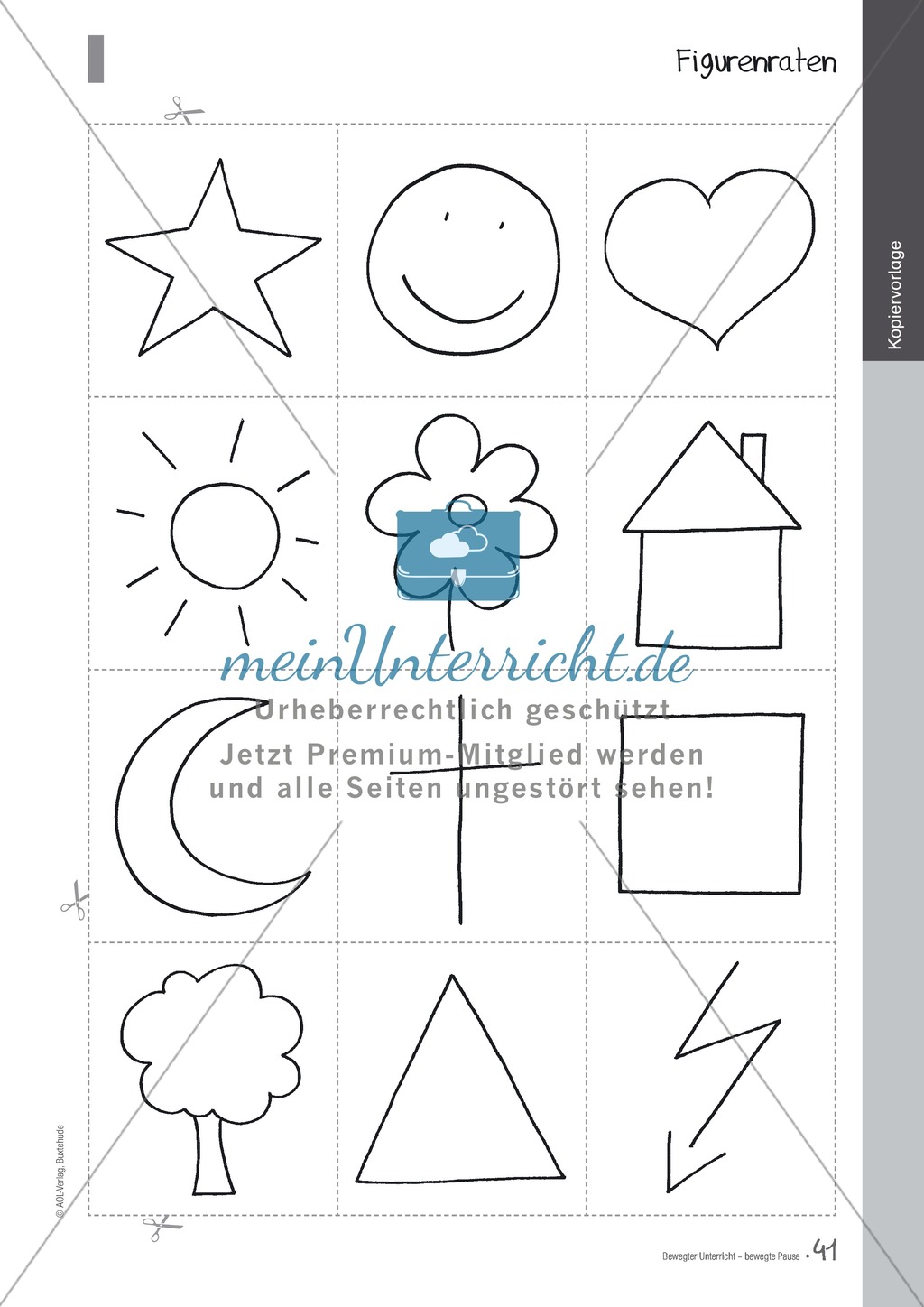 Übungen und Spiele für eine bewegte Grundschule: Material komplett Preview 37
