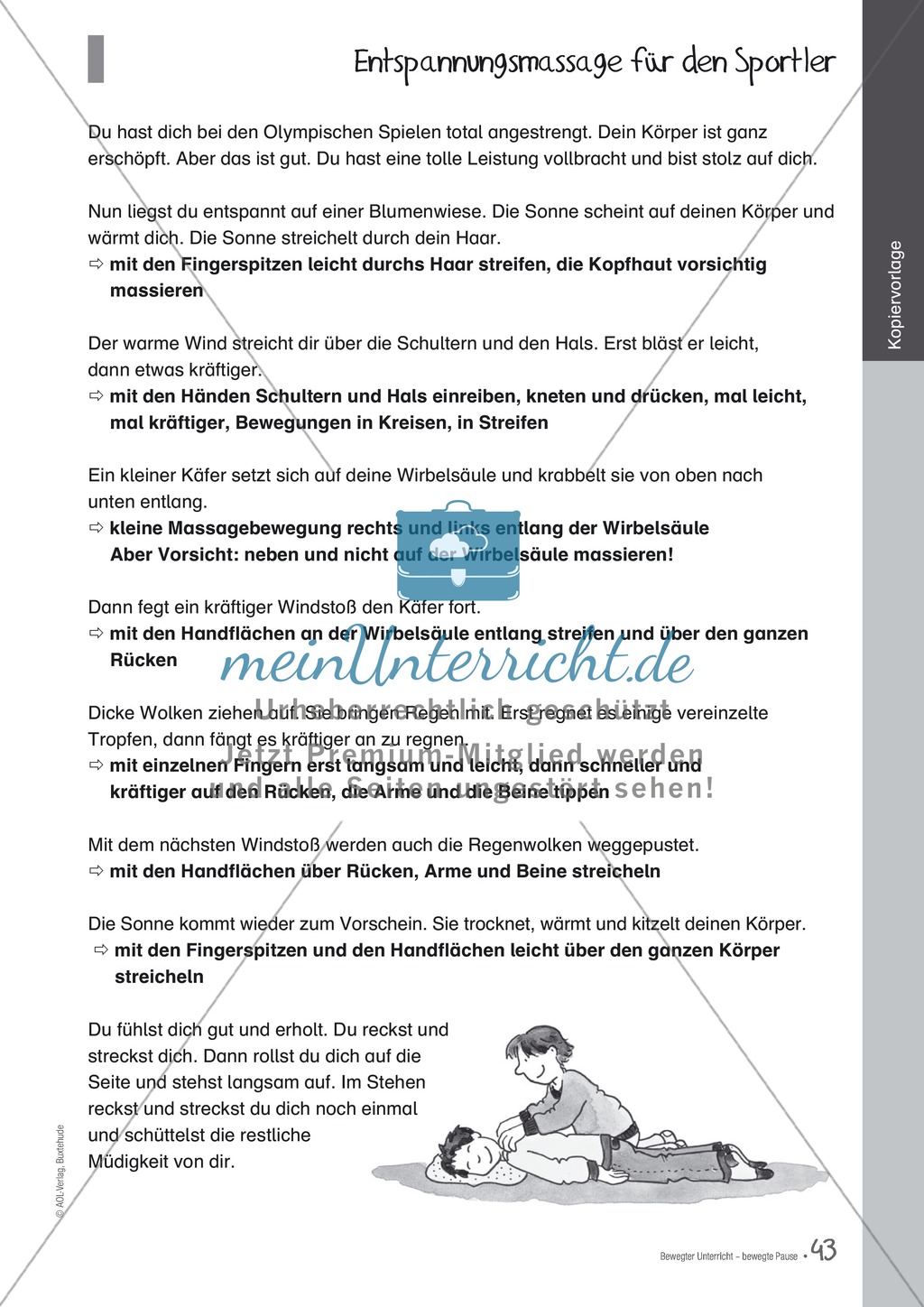 Übungen und Spiele für eine bewegte Grundschule: Material komplett Preview 39