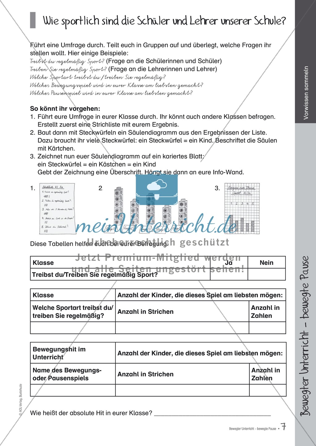 Übungen und Spiele für eine bewegte Grundschule: Material komplett Preview 3