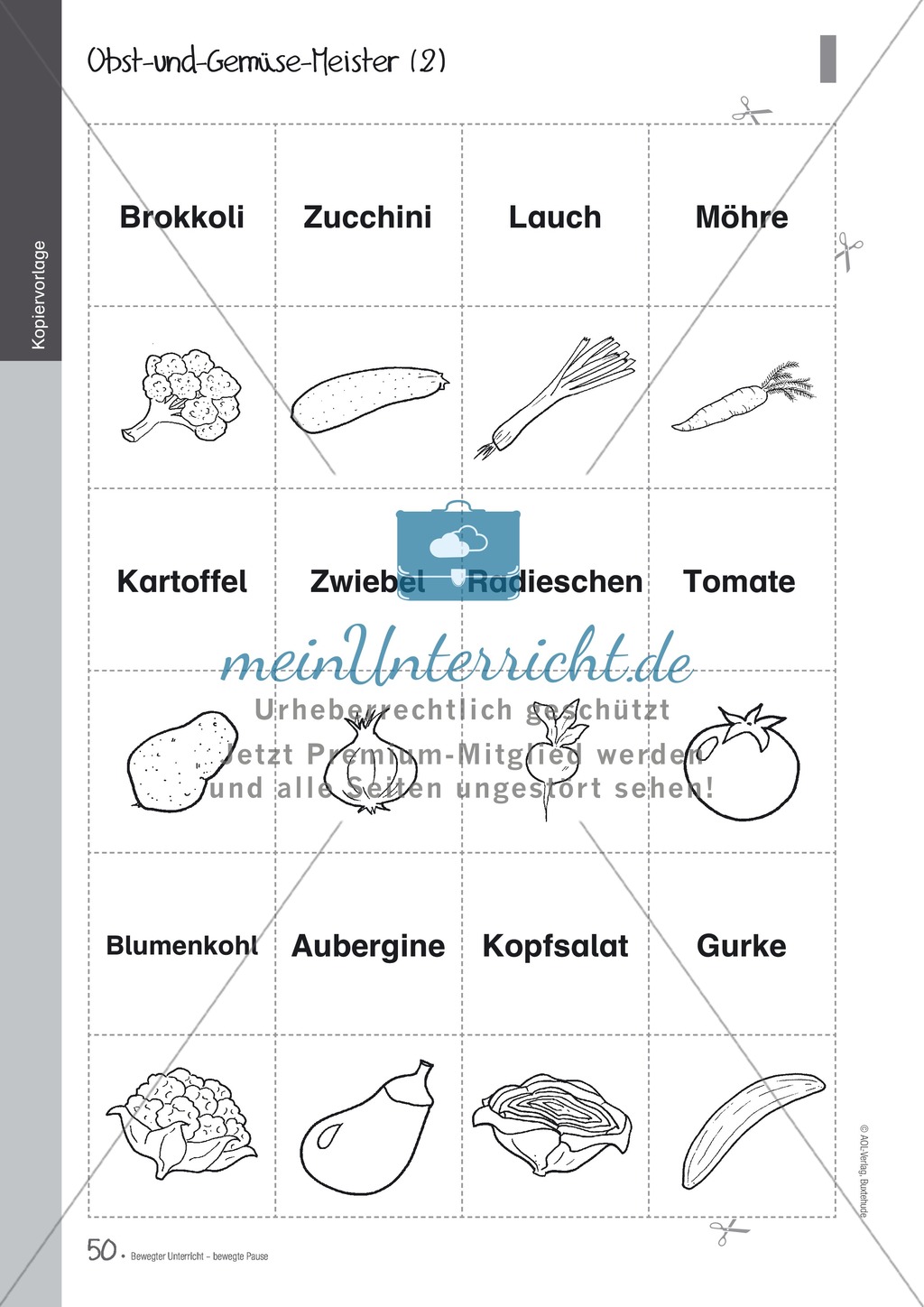 Übungen und Spiele für eine bewegte Grundschule: Material komplett Preview 46
