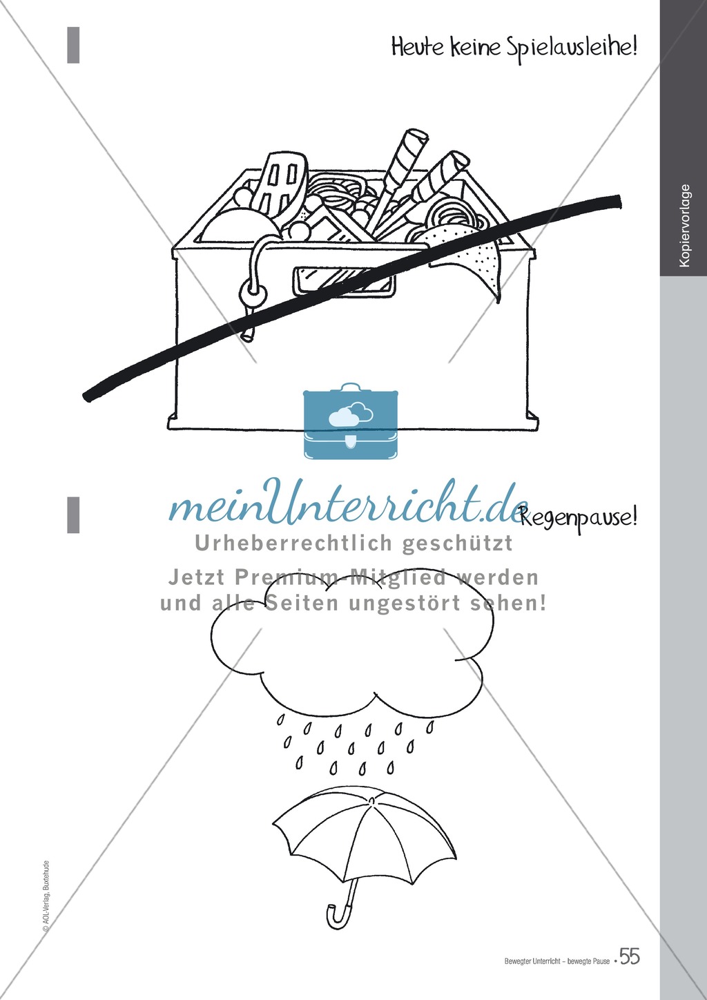 Übungen und Spiele für eine bewegte Grundschule: Material komplett Preview 51