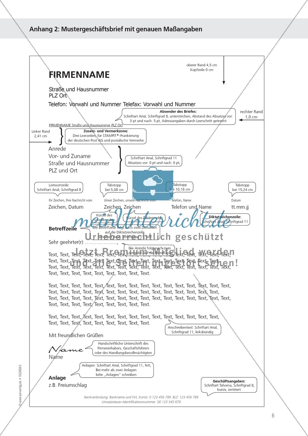 Musterbrief kennenlernen