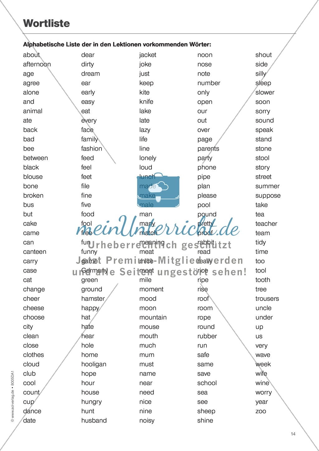 Rechtschreibtest: Wortliste + Tests Preview 6