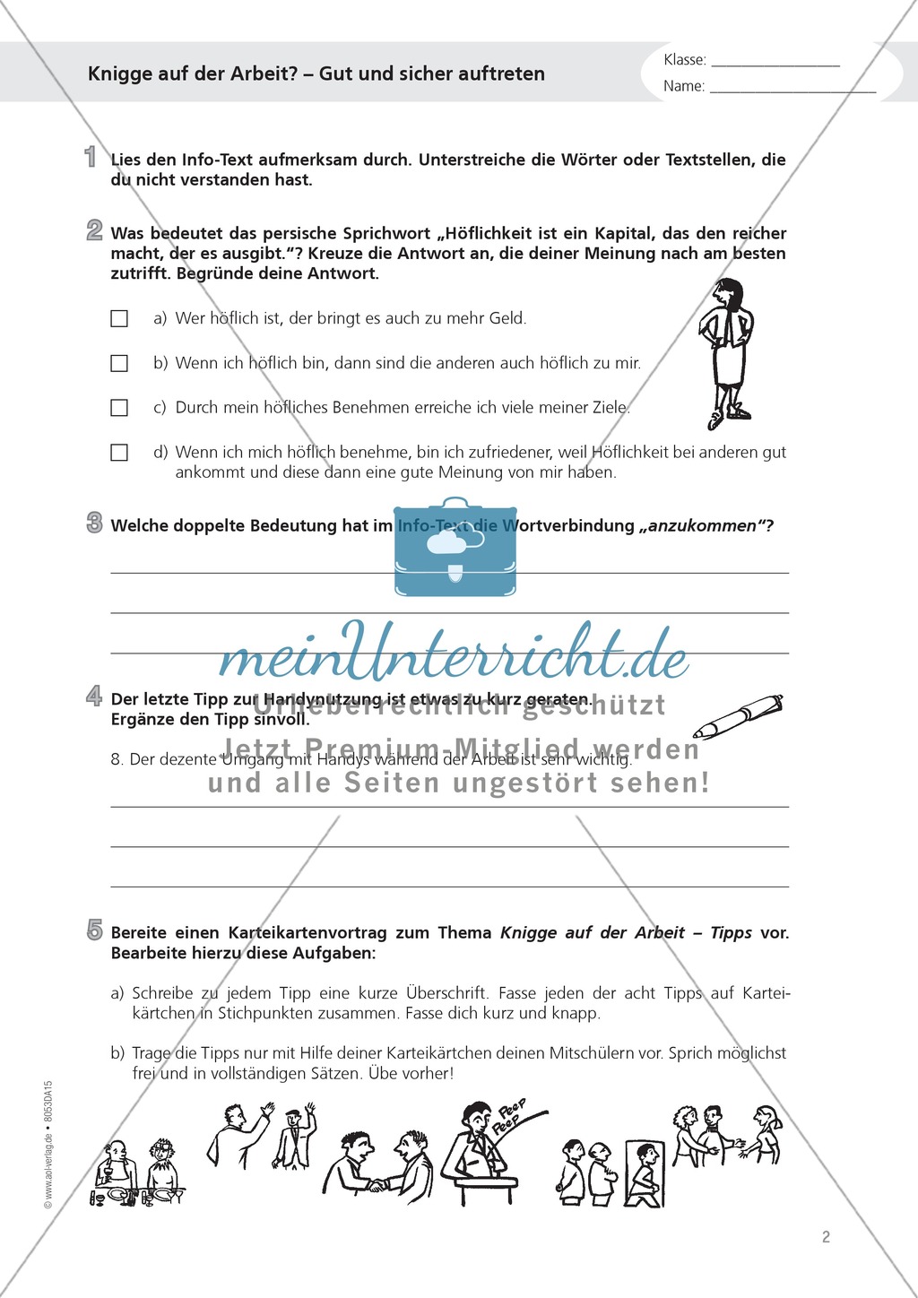Alltagskompetenzen:
