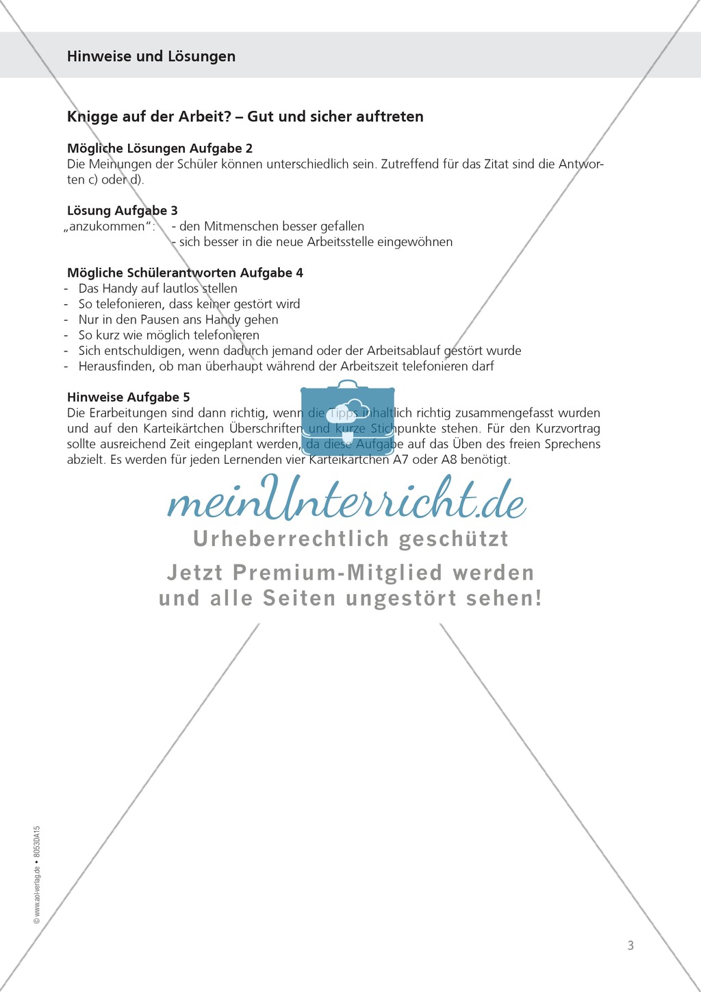 Alltagskompetenzen: