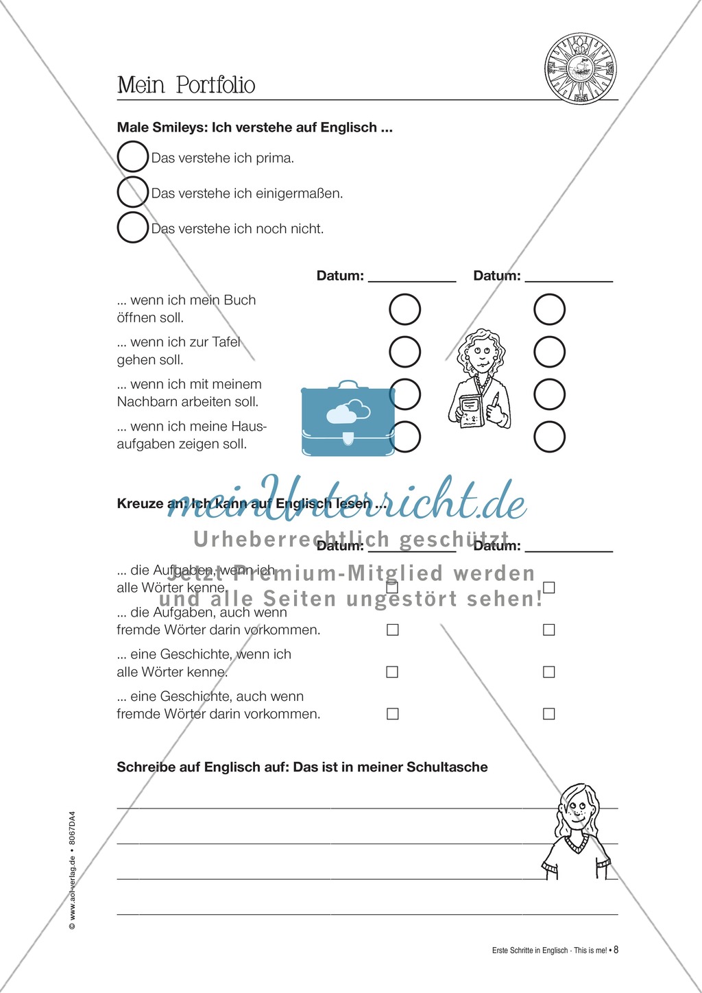 In the classroom: Introducing classroom vocabulary and classroom instructions Preview 8