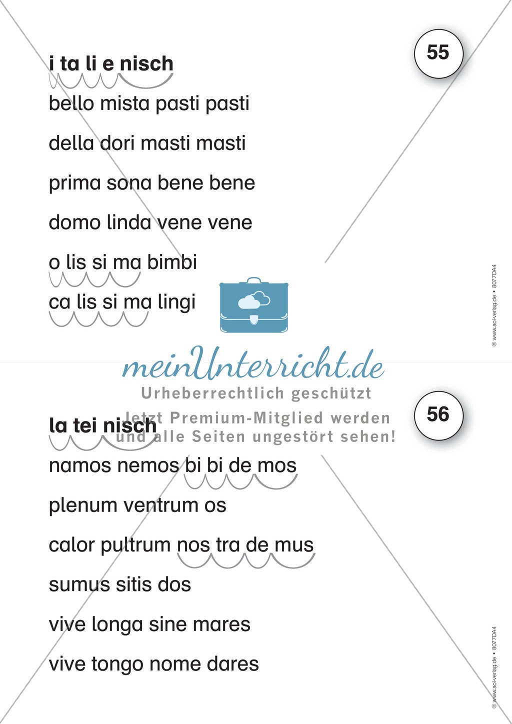 Der Lese-Trainer - Stufe 4 (Reime und kleine Texte): Arbeitsblätter + Urkunde Preview 4