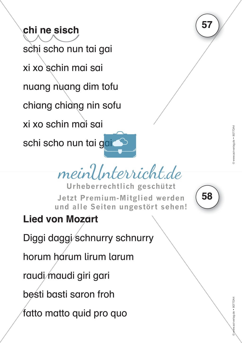 Der Lese-Trainer - Stufe 4 (Reime und kleine Texte): Arbeitsblätter + Urkunde Preview 5