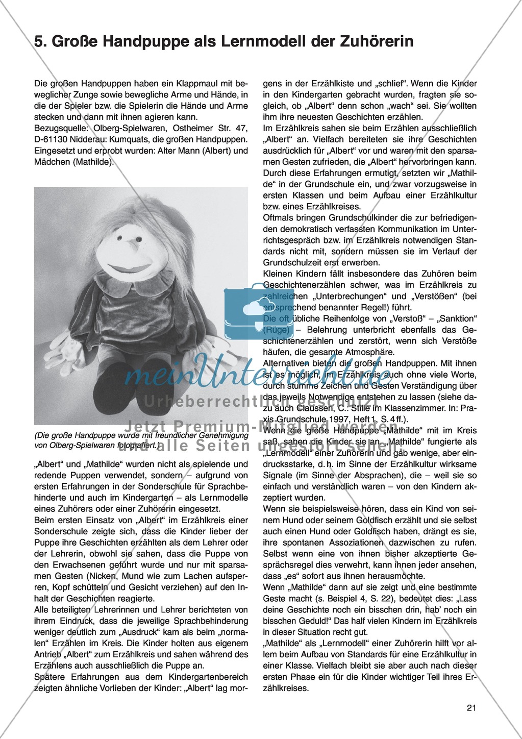 Erzähl mal was! Erzählkompetenzen in der Grundschule - kreative Unterrichtsideen: Material komplett Preview 17