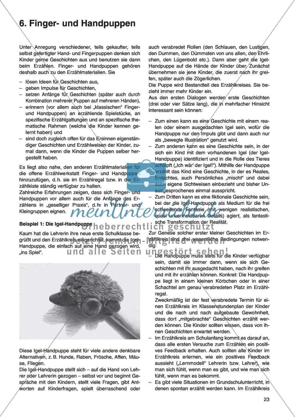 Erzähl mal was! Erzählkompetenzen in der Grundschule - kreative Unterrichtsideen: Material komplett Preview 19