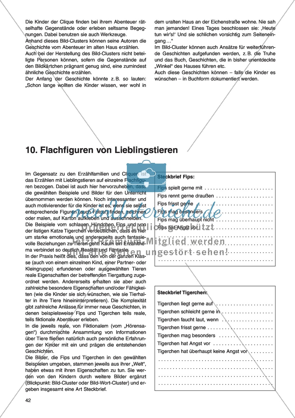 Erzähl mal was! Erzählkompetenzen in der Grundschule - kreative Unterrichtsideen: Material komplett Preview 38