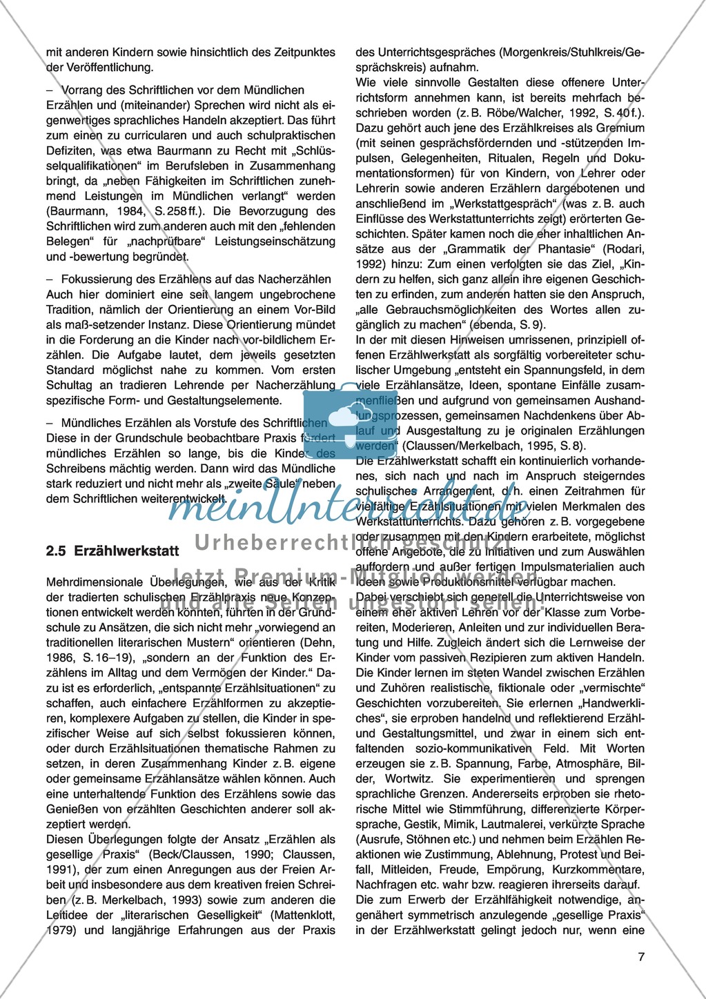 Erzähl mal was! Erzählkompetenzen in der Grundschule - kreative Unterrichtsideen: Material komplett Preview 3