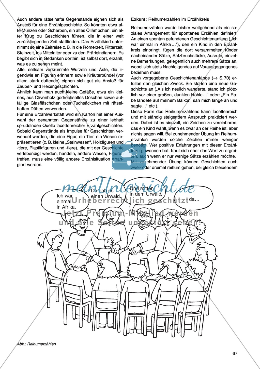Erzähl mal was! Erzählkompetenzen in der Grundschule - kreative Unterrichtsideen: Material komplett Preview 63