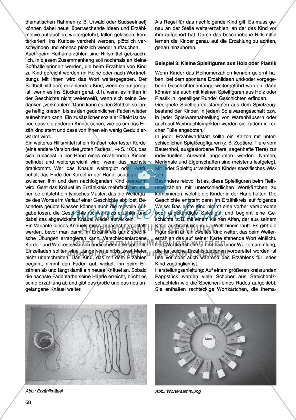 Erzähl mal was! Erzählkompetenzen in der Grundschule - kreative Unterrichtsideen: Material komplett Preview 64