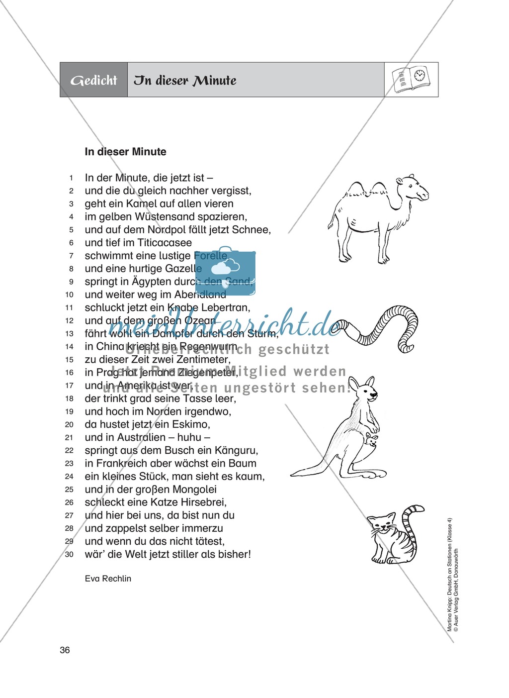 Gedichte kennenlernen