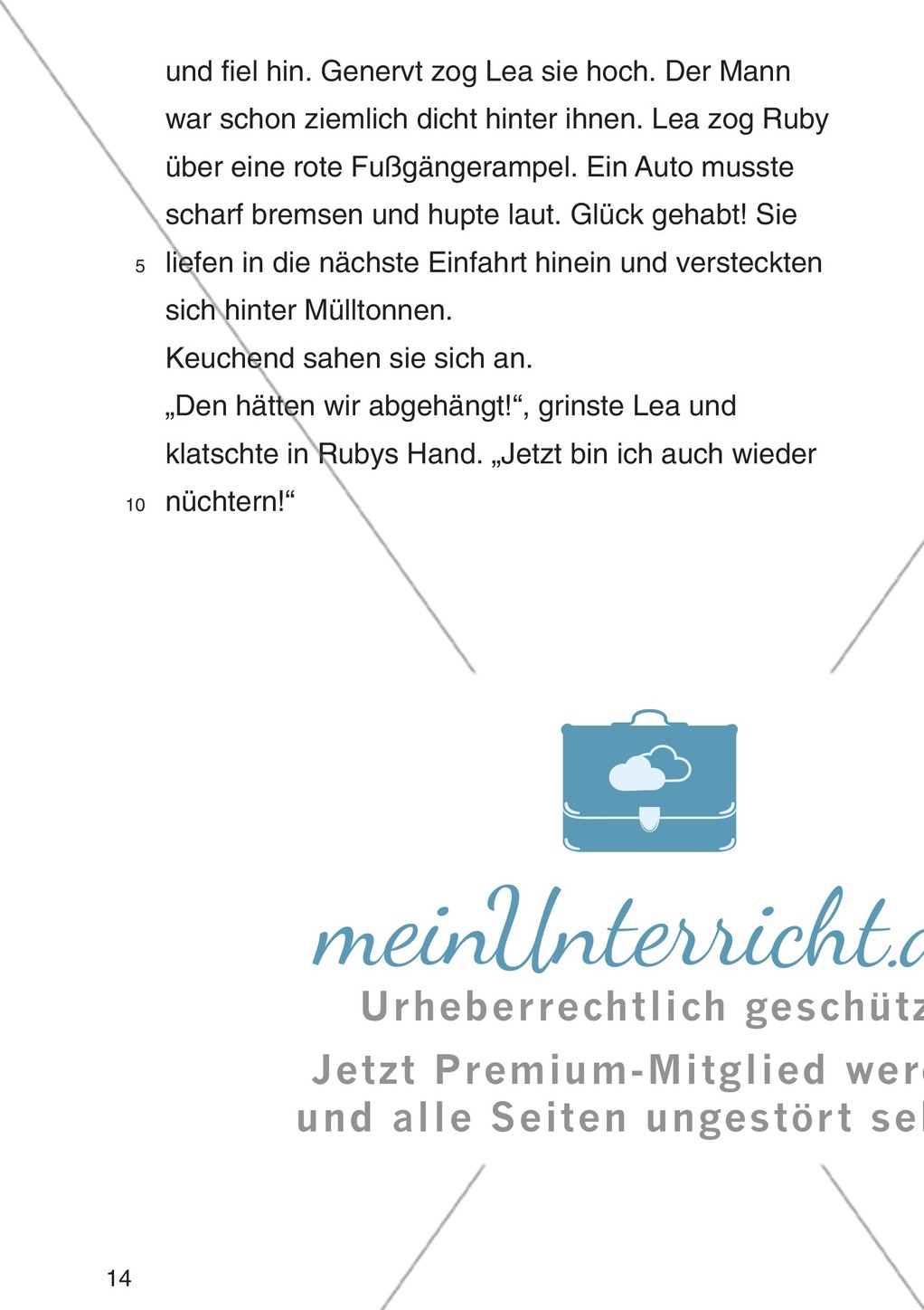 Entscheidungsgeschichte "Lea und Justin in der Schuldenfalle": Textteil Lea Preview 11