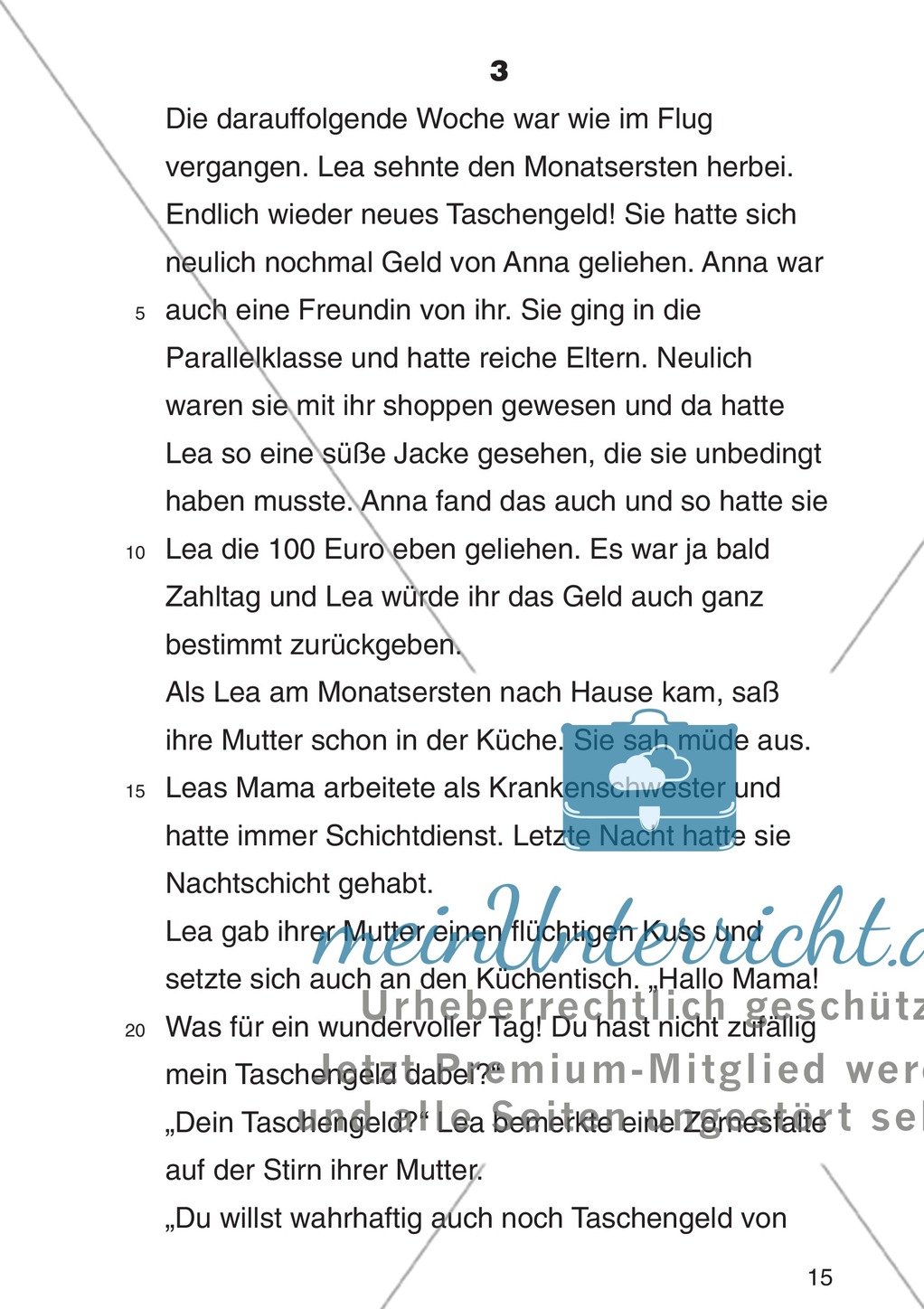 Entscheidungsgeschichte "Lea und Justin in der Schuldenfalle": Textteil Lea Preview 12