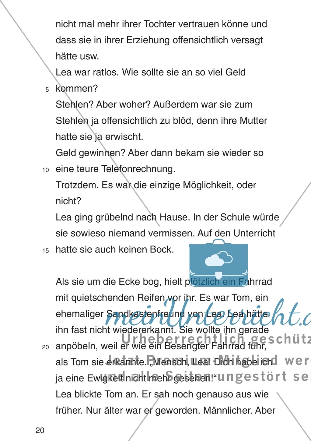 Entscheidungsgeschichte "Lea und Justin in der Schuldenfalle": Textteil Lea Preview 17