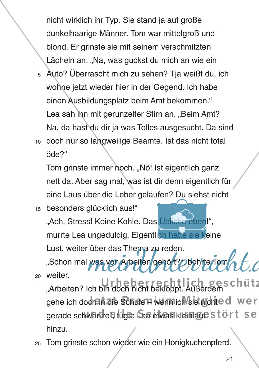 Entscheidungsgeschichte "Lea und Justin in der Schuldenfalle": Textteil Lea Preview 18