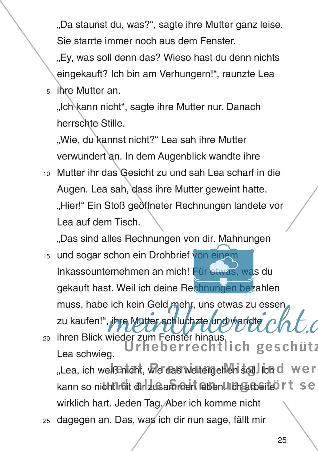 Entscheidungsgeschichte "Lea und Justin in der Schuldenfalle": Textteil Lea Preview 22