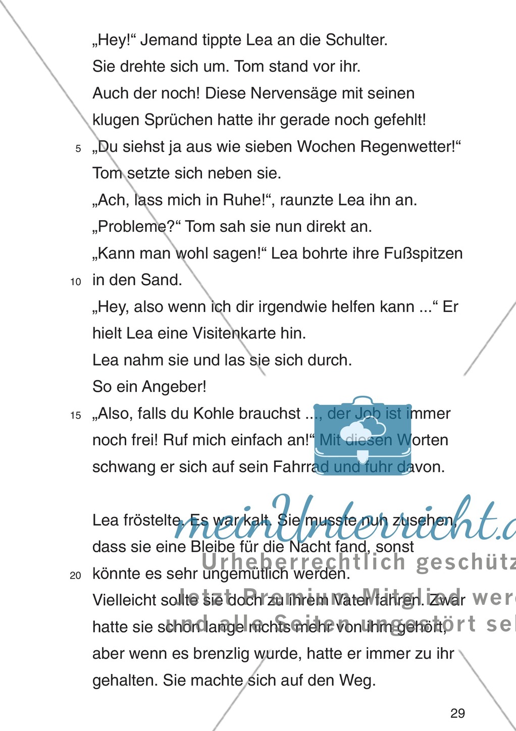 Entscheidungsgeschichte "Lea und Justin in der Schuldenfalle": Textteil Lea Preview 26
