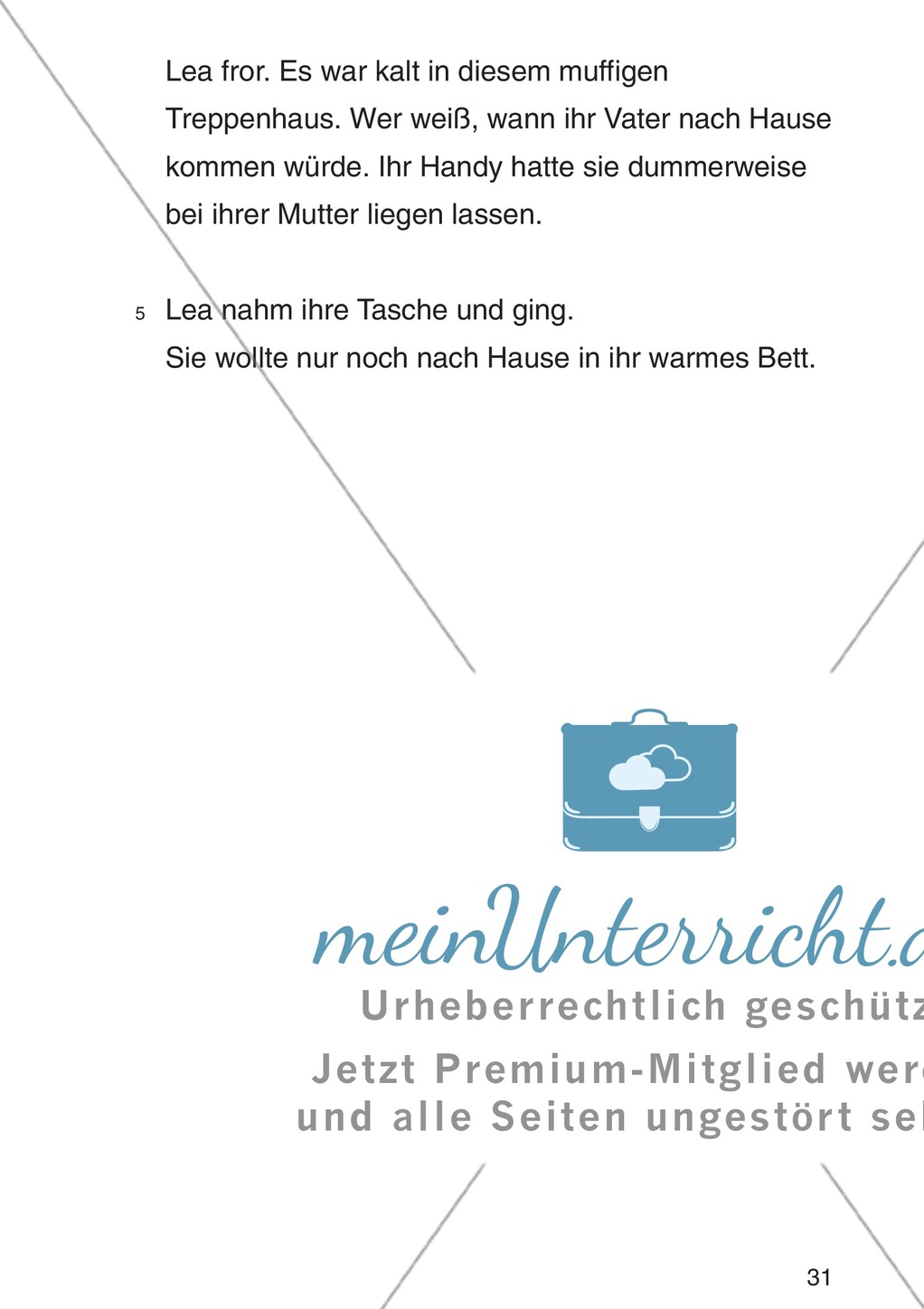 Entscheidungsgeschichte "Lea und Justin in der Schuldenfalle": Textteil Lea Preview 28