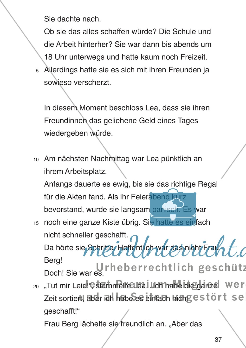 Entscheidungsgeschichte "Lea und Justin in der Schuldenfalle": Textteil Lea Preview 34