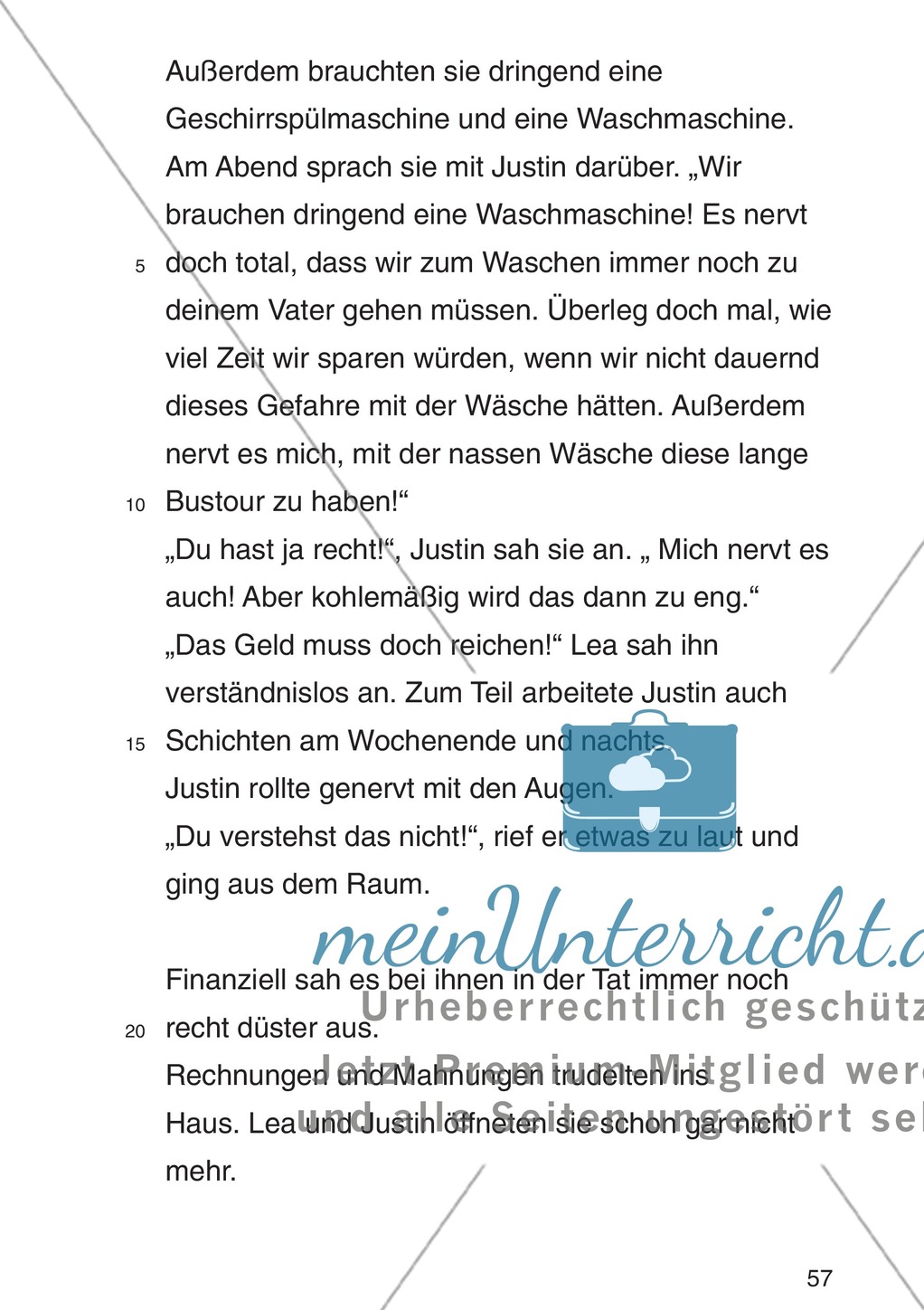 Entscheidungsgeschichte "Lea und Justin in der Schuldenfalle": Textteil Lea Preview 54