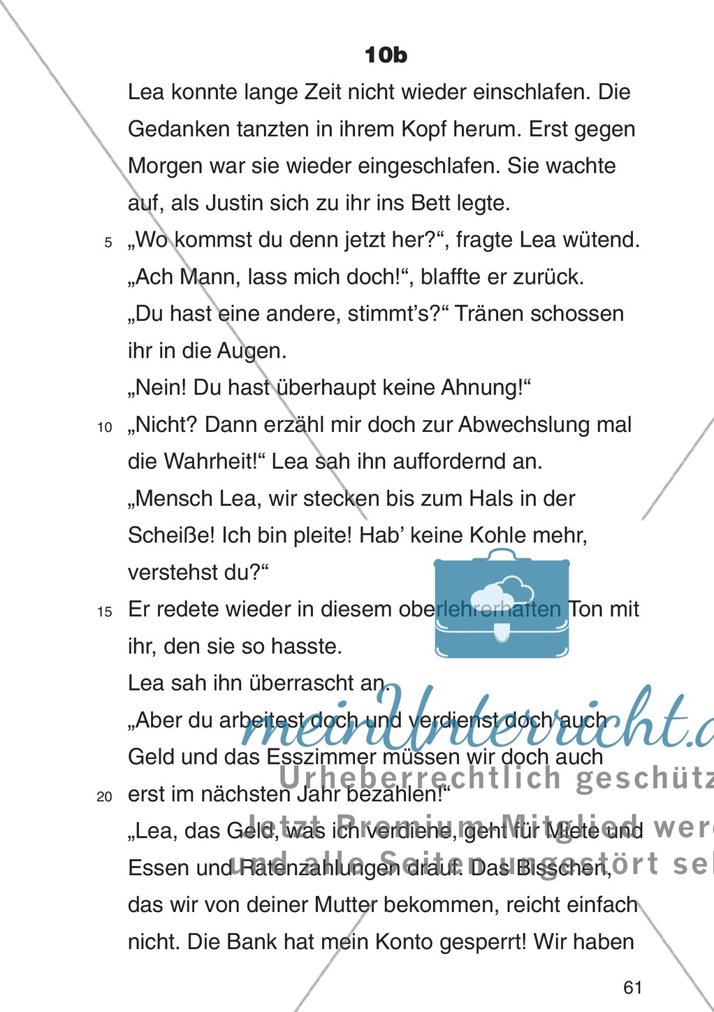 Entscheidungsgeschichte "Lea und Justin in der Schuldenfalle": Textteil Lea Preview 58
