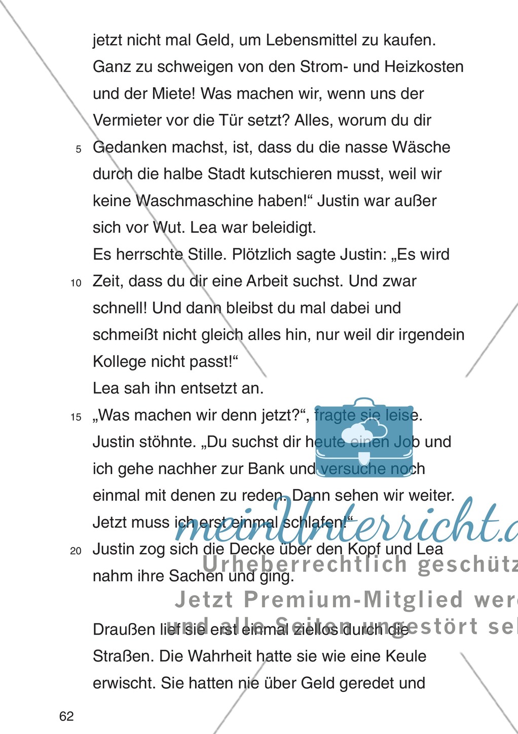 Entscheidungsgeschichte "Lea und Justin in der Schuldenfalle": Textteil Lea Preview 59
