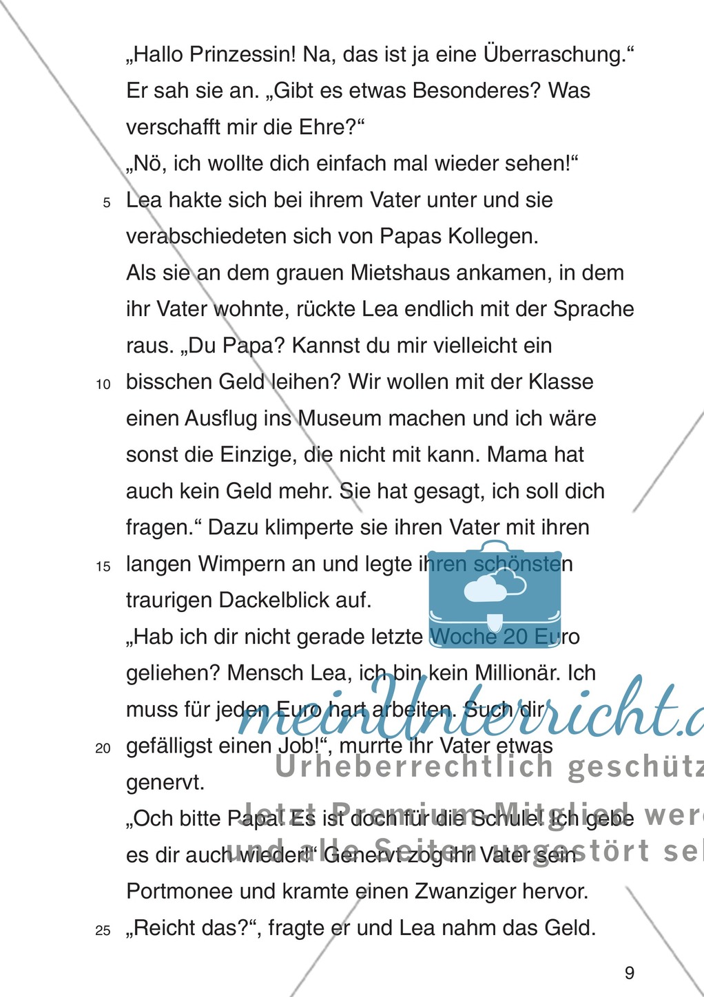 Entscheidungsgeschichte "Lea und Justin in der Schuldenfalle": Textteil Lea Preview 6