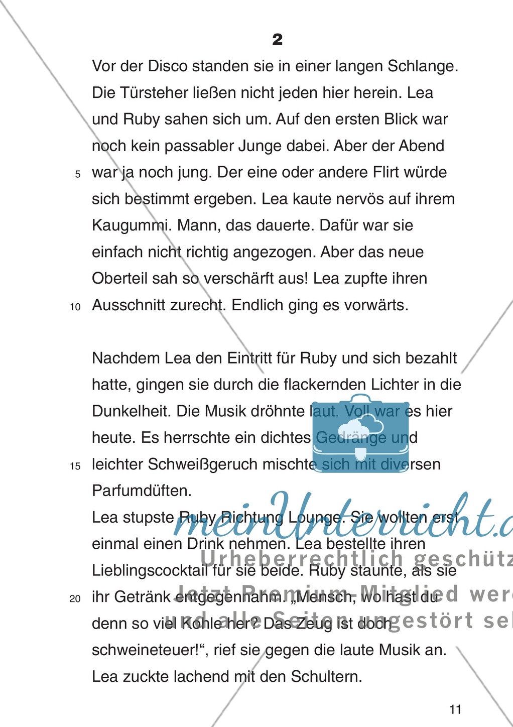 Entscheidungsgeschichte "Lea und Justin in der Schuldenfalle": Textteil Lea Preview 8