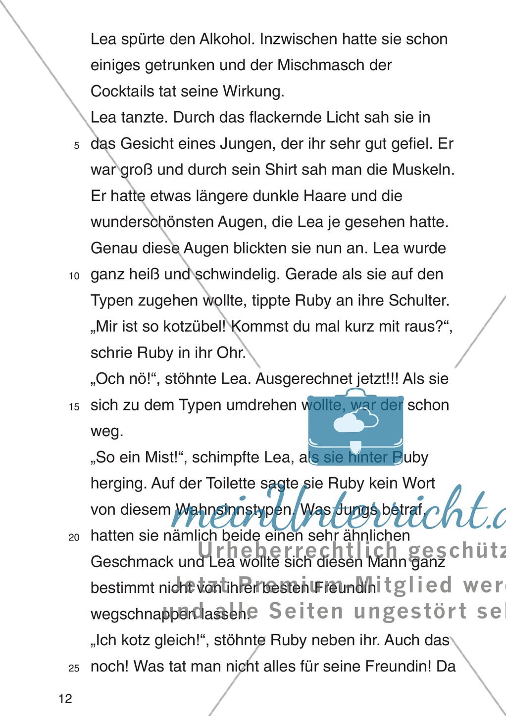 Entscheidungsgeschichte "Lea und Justin in der Schuldenfalle": Textteil Lea Preview 9