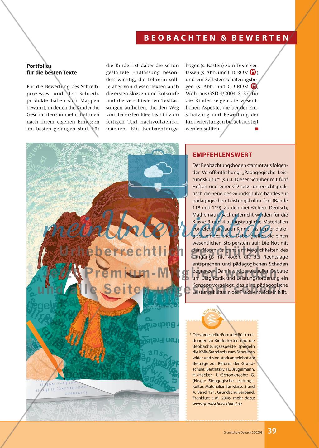 Die Stärken des Textes suchen … Preview 2