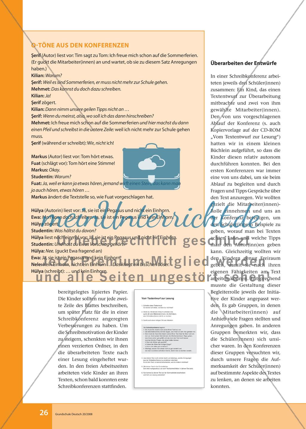 Über Schreibgeheimnisse nachdenken Preview 3