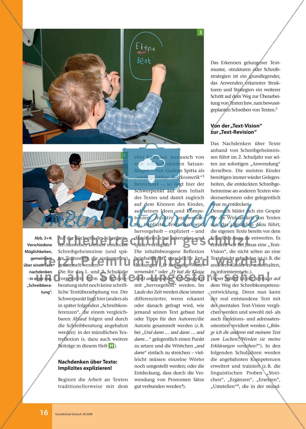 „Schreibgeheimnisse“ in Texten entdecken und ergründen Preview 3