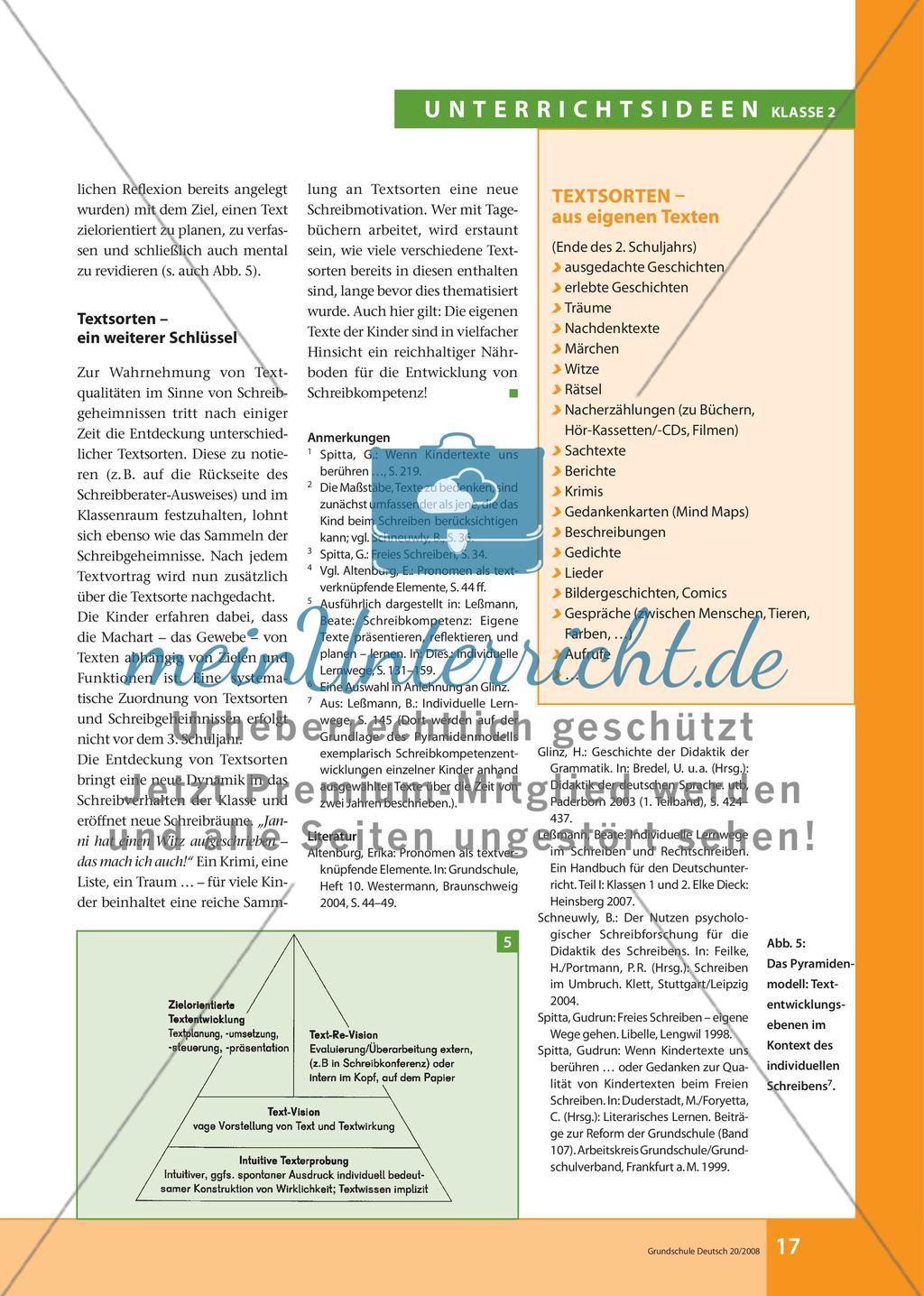 „Schreibgeheimnisse“ in Texten entdecken und ergründen Preview 4