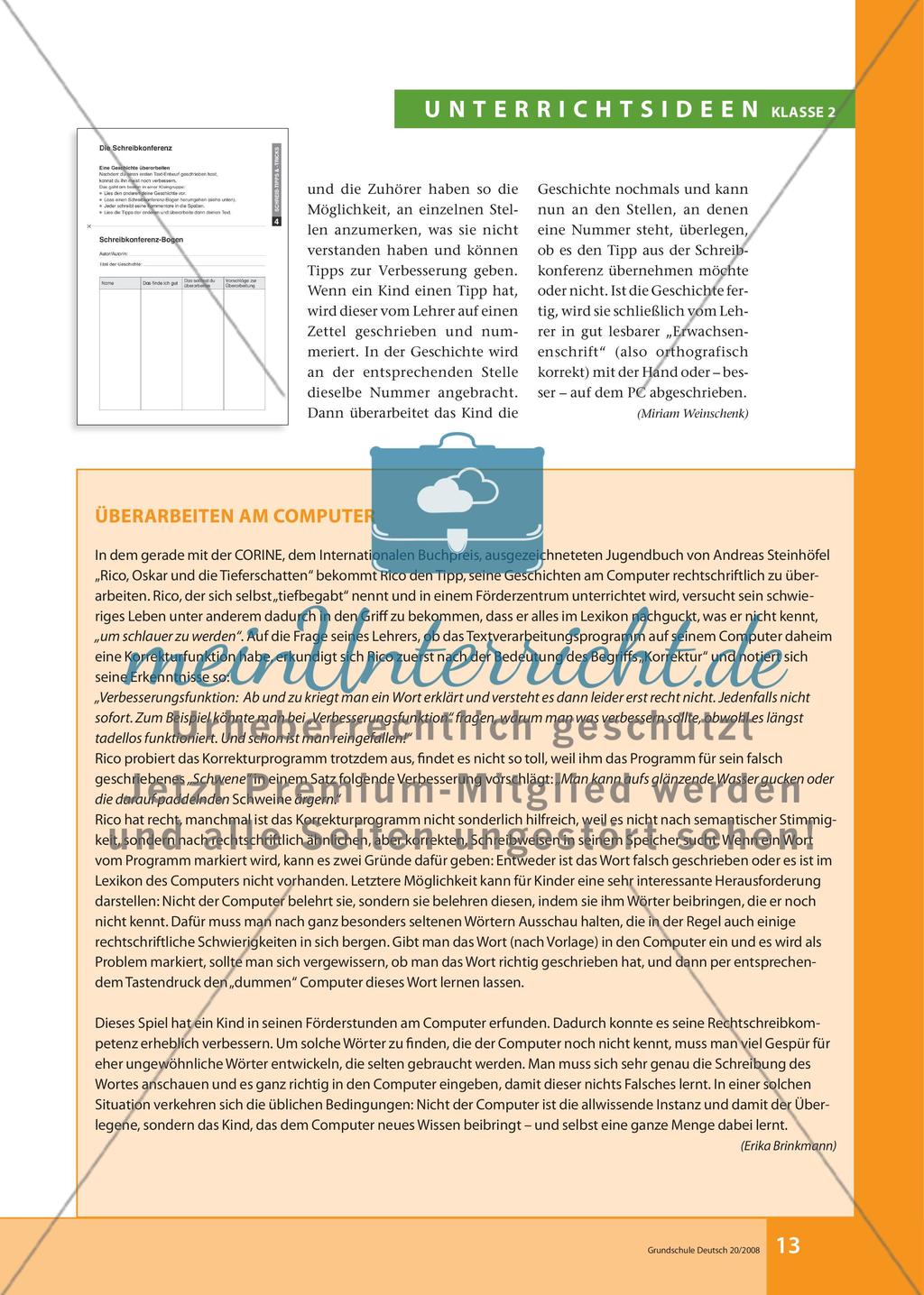 Schreibkonferenzen – mal so, mal so Preview 2
