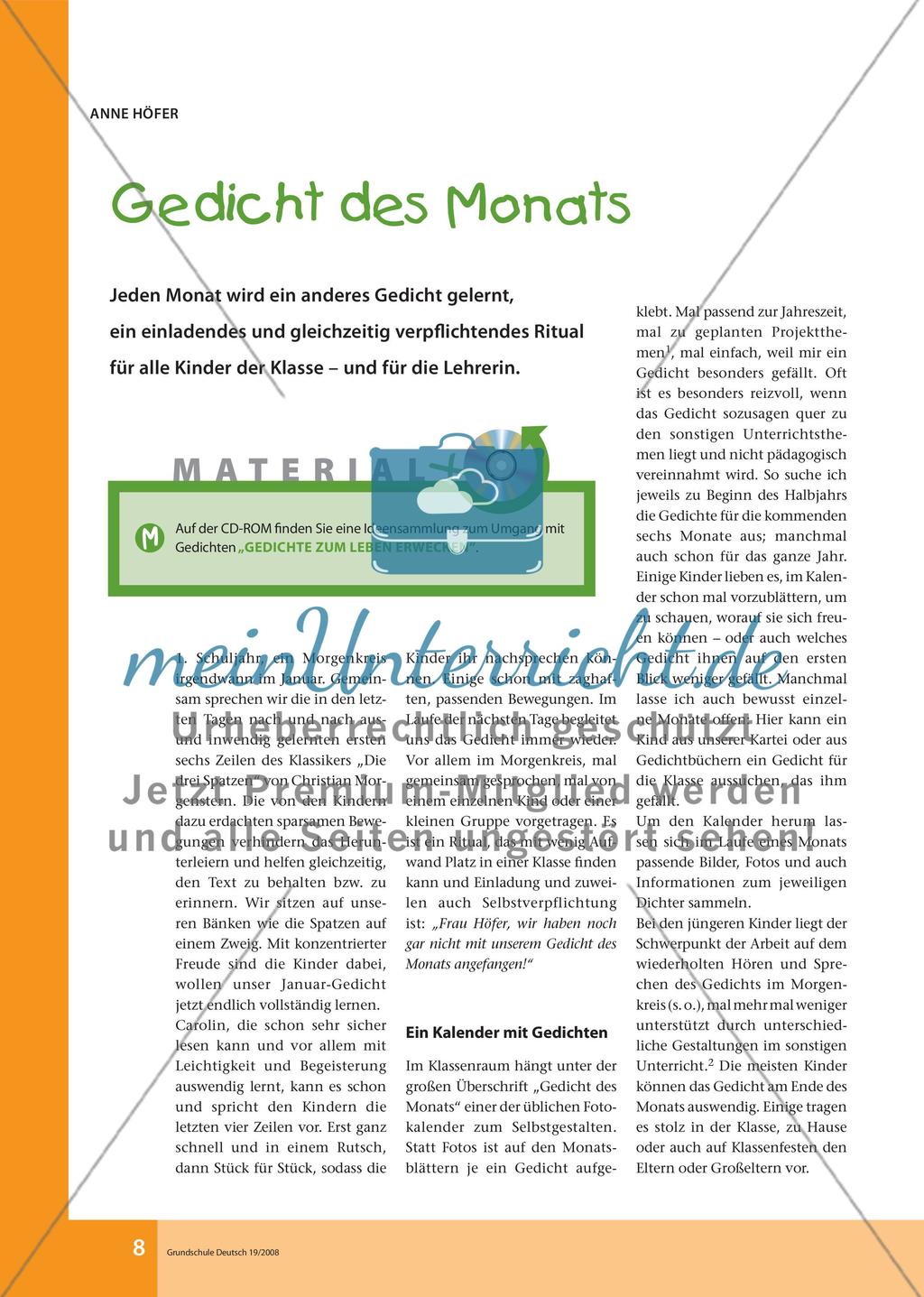 Gedicht des Monats Preview 1