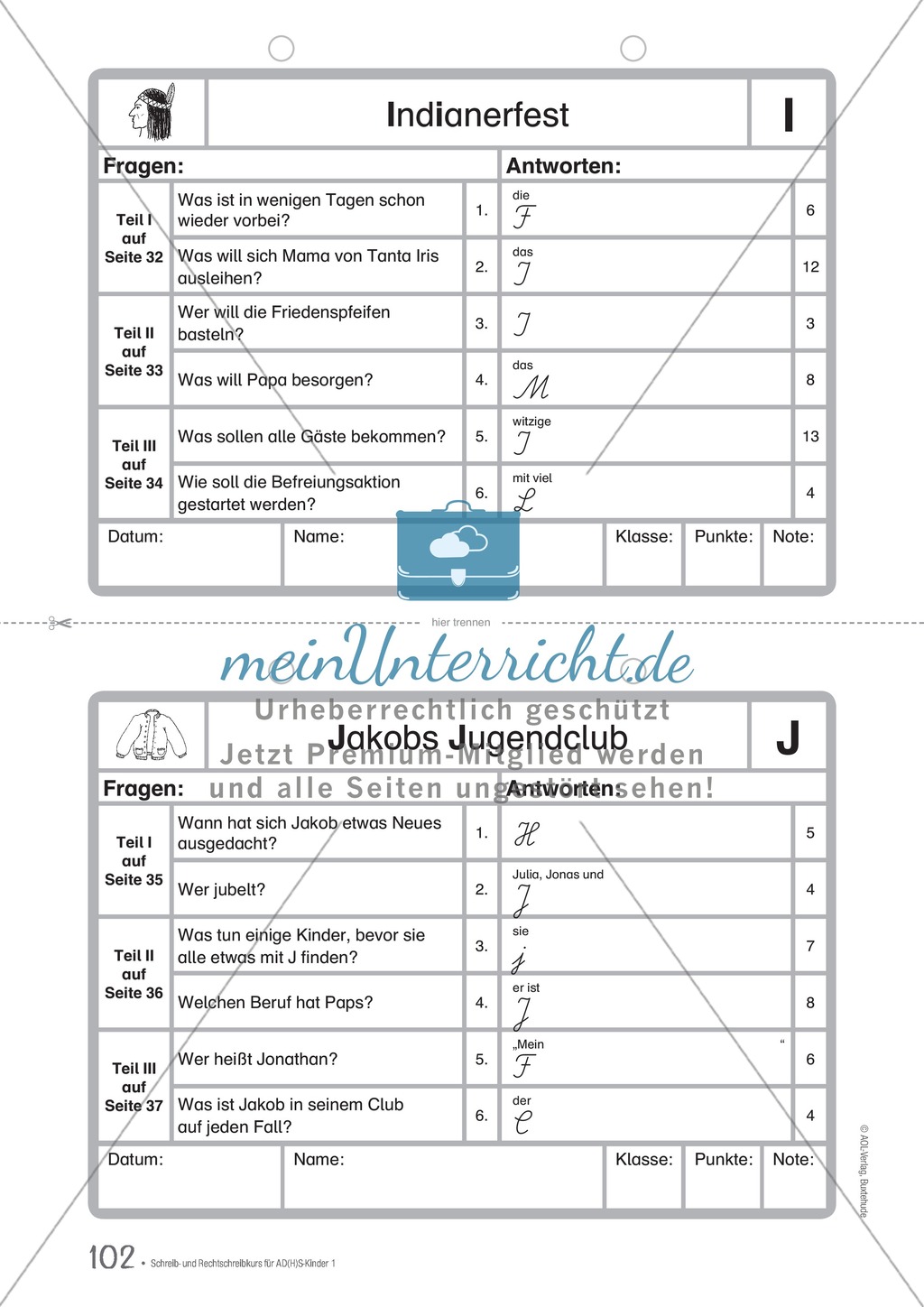 Lernwörter mit "I": Text und Arbeitsblatt Preview 4