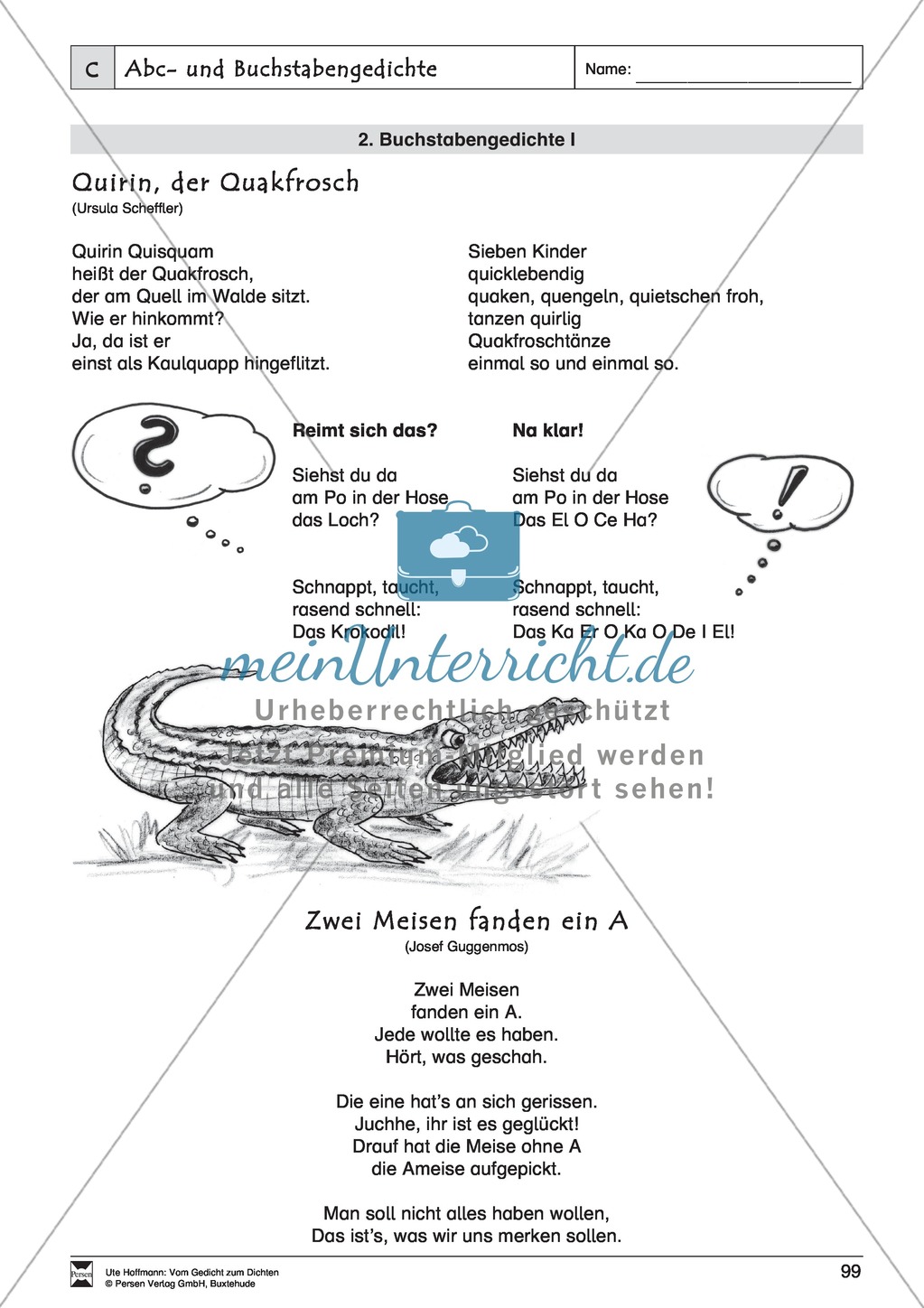Lyrische Texte - Gedichte schreiben und gestalten: