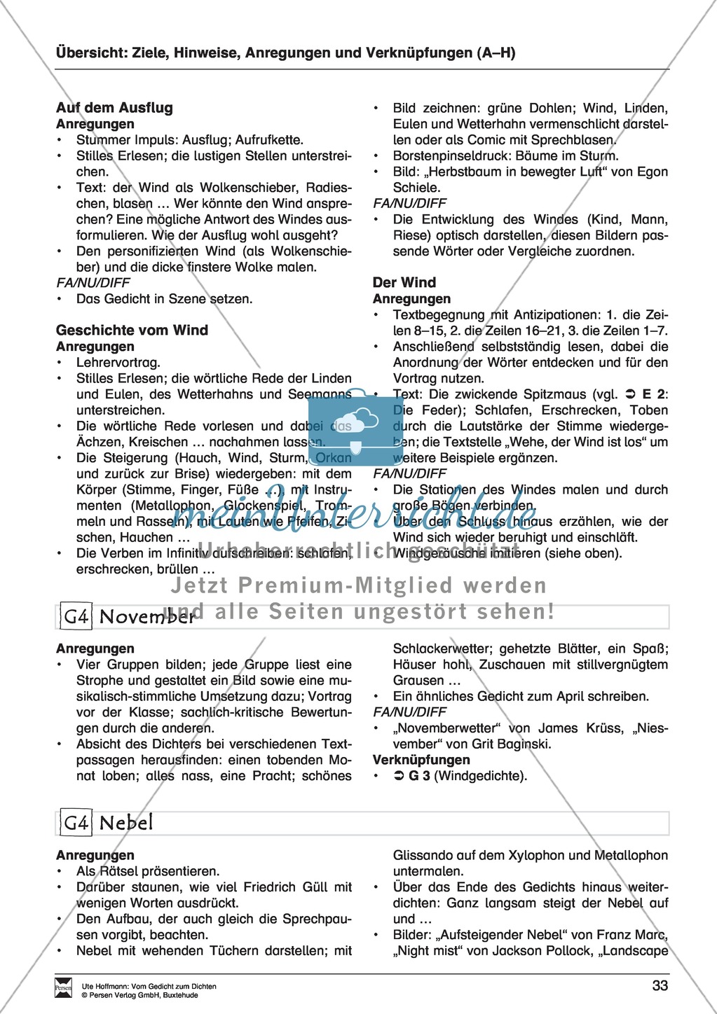 Lyrische Texte - Gedichte lesen:
