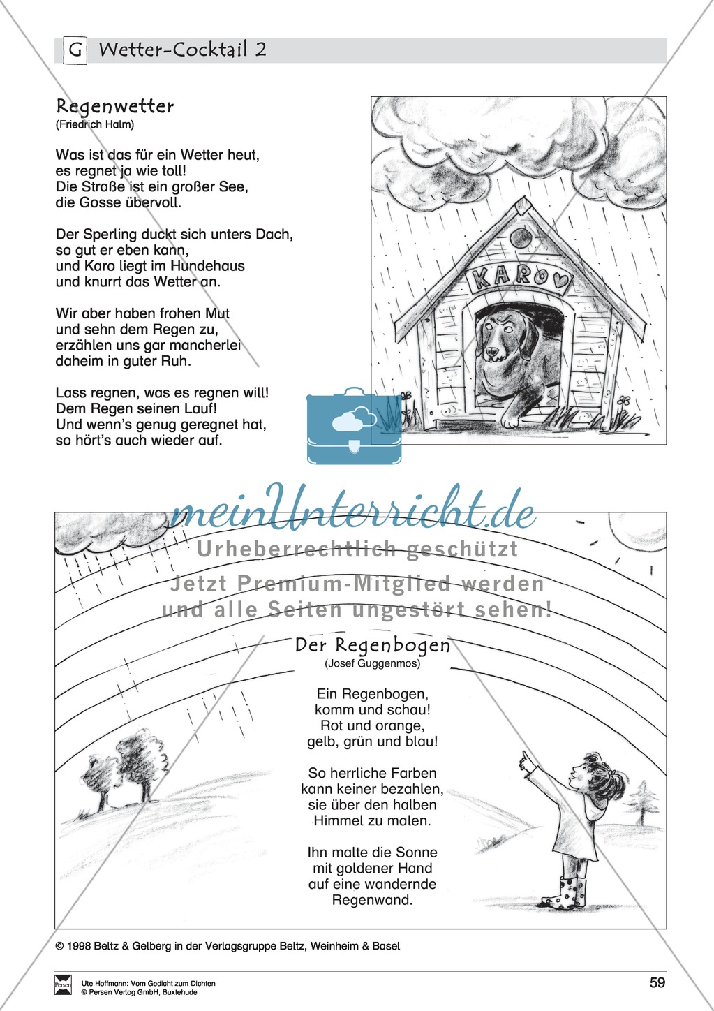 Lyrische Texte - Gedichte lesen: