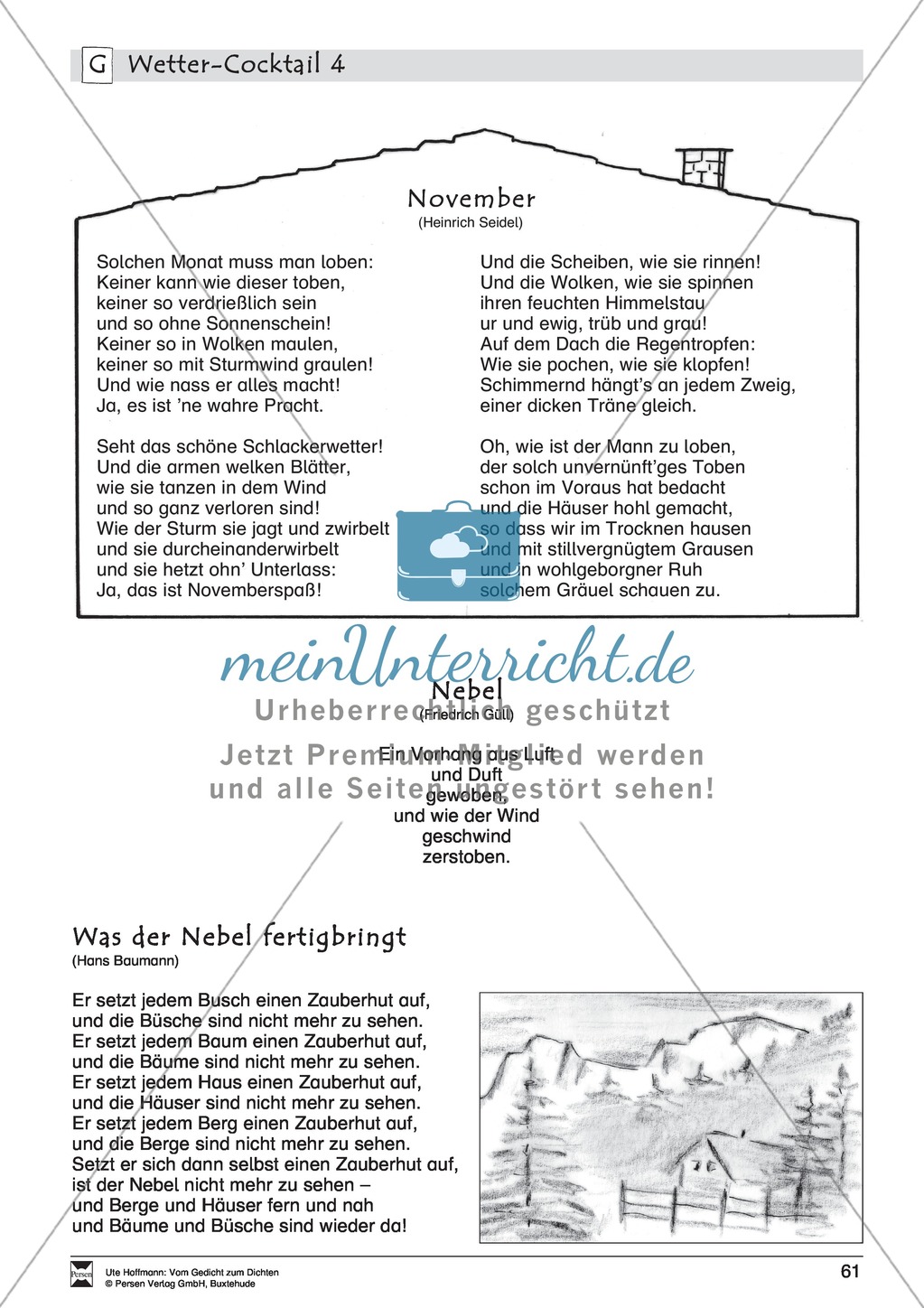 Lyrische Texte - Gedichte lesen: