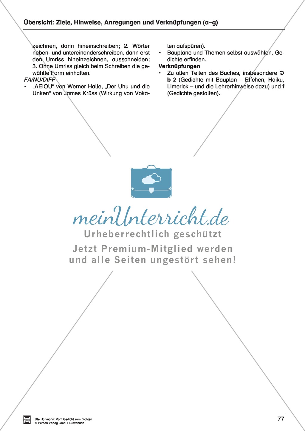 Lyrische Texte - Gedichte schreiben und gestalten: